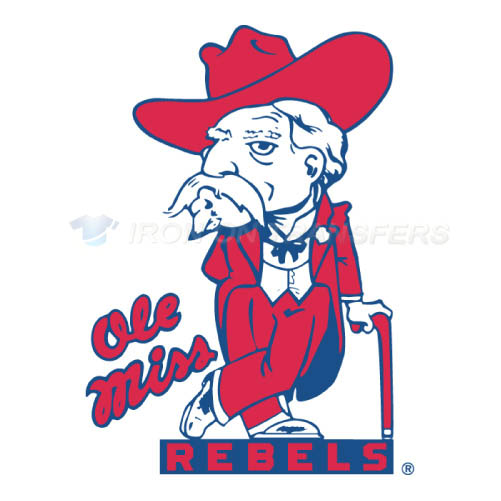 Mississippi Rebels Logo T-shirts Iron On Transfers N5121